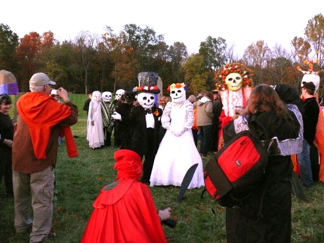 1000 Faces ~ Day of the Dead : Trail of Marigolds - 05